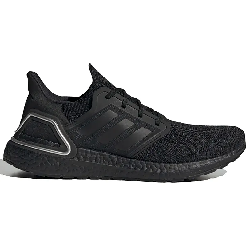 adidas Ultra Boost 20 Core Black Silver Metallic (FV8333)