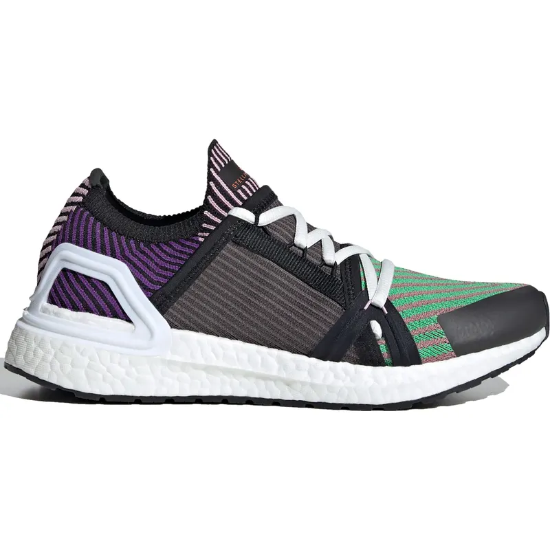 adidas Ultra Boost 20 Stella McCartney Semi Flash Green Sharp Purple (W) (FU8975)