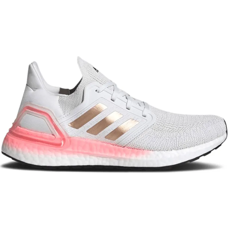 adidas Ultra Boost 20 White Copper Flash Red (W) (EG0724)