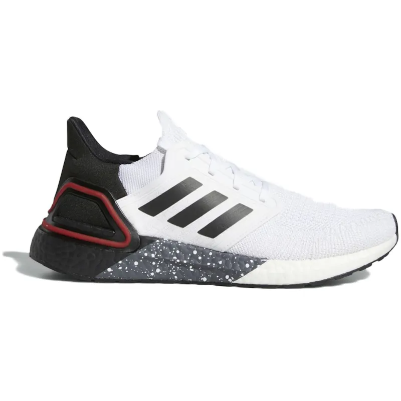 adidas Ultra Boost 20 White Scarlet (FX8333)