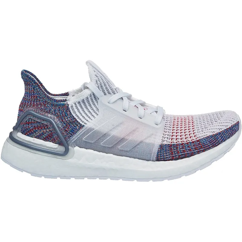 adidas Ultra Boost 2019 White Blue Multi-Color (W) (B75877)