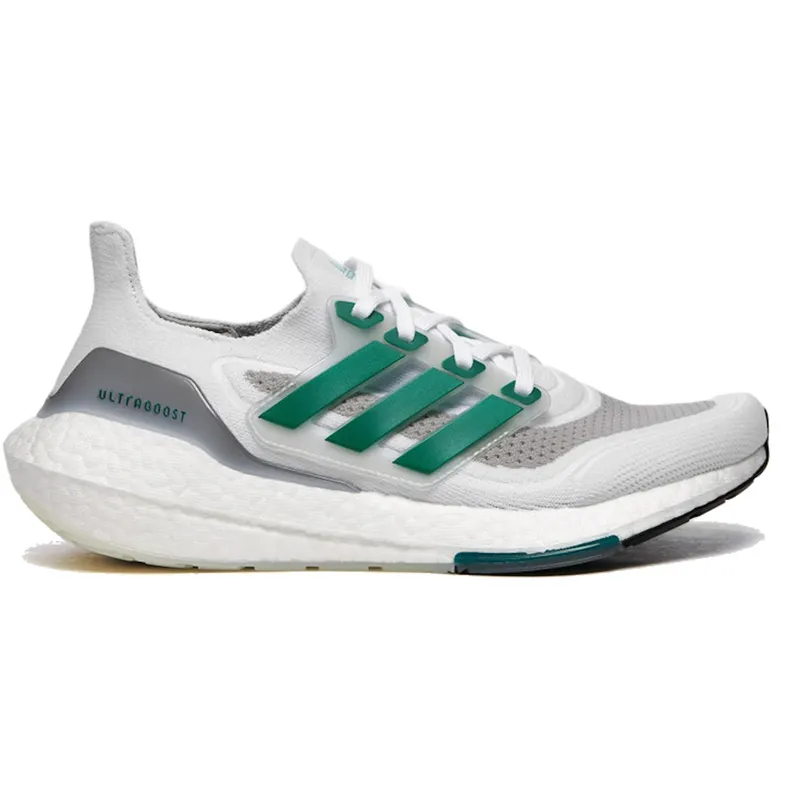 adidas Ultra Boost 21 White Sub Green (FZ2326)