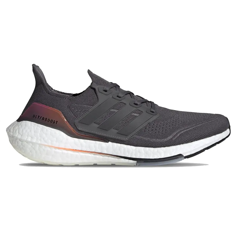 adidas Ultra Boost 21 Grey Screaming Orange (FY0372)