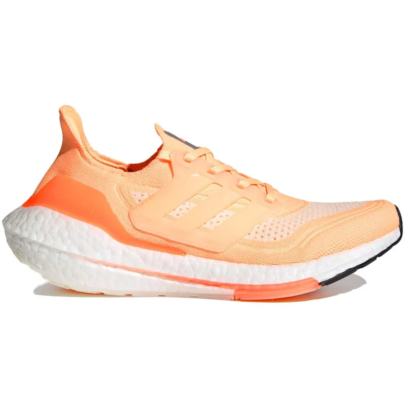 adidas Ultra Boost 21 White Acid Orange (W) (FZ1917)