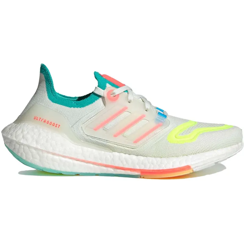 adidas Ultra Boost 22 White Tint Turbo Mint Rush (W) (GX8015)