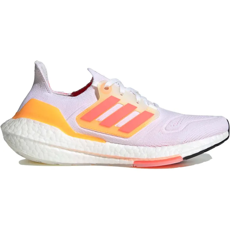 adidas Ultra Boost 22 White Turbo Flash Orange (W) (GX5595)