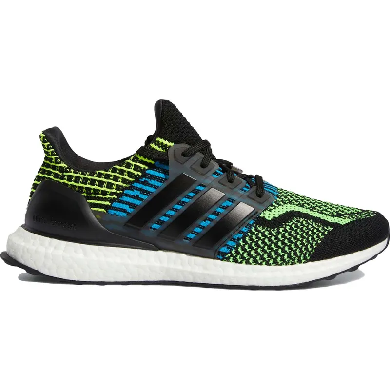 adidas Ultra Boost 5.0 DNA Black Team Solar Green Blue (GX4103)