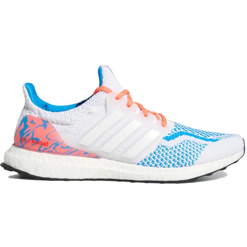 adidas Ultra Boost 5.0 DNA Cloud White Bright Blue Turbo (GZ1539)
