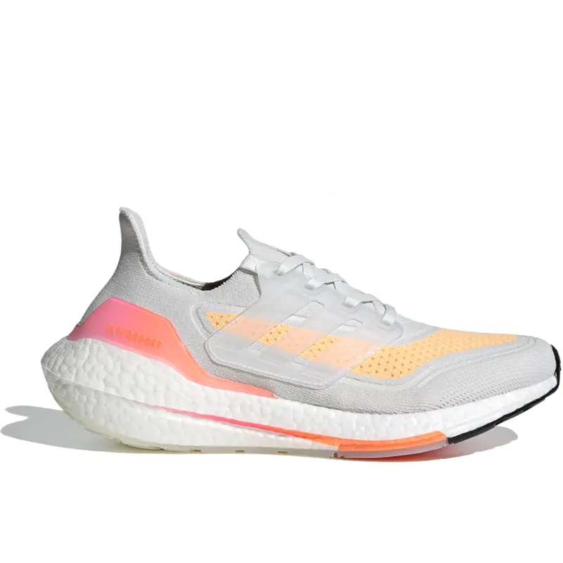 adidas UltraBoost 21 White Acid Orange (FY0400)