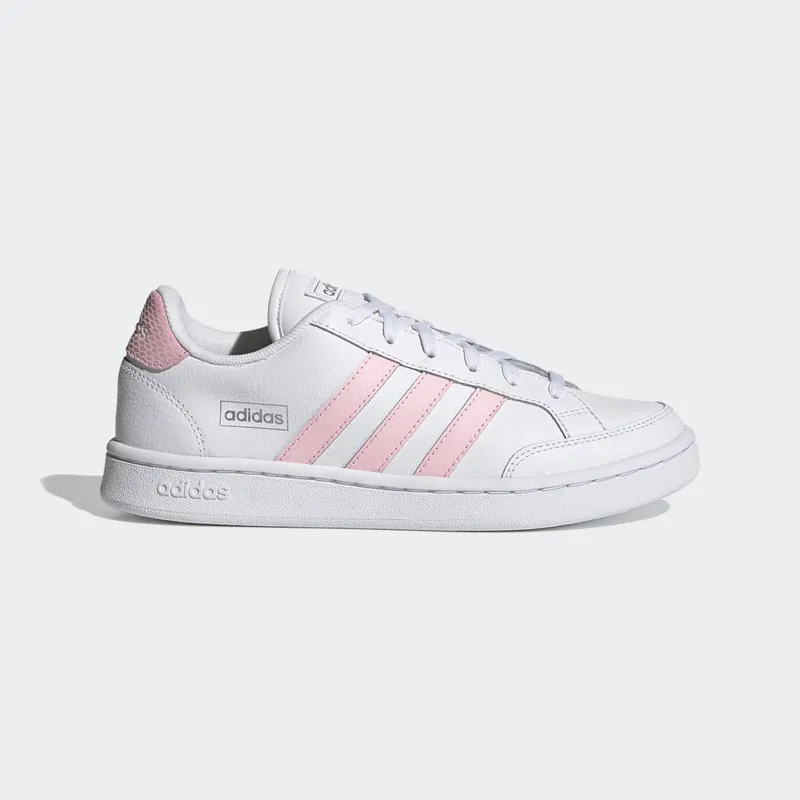 adidas Grand Court SE Cloud White / Clear Pink / Silver Metallic (FY8663)