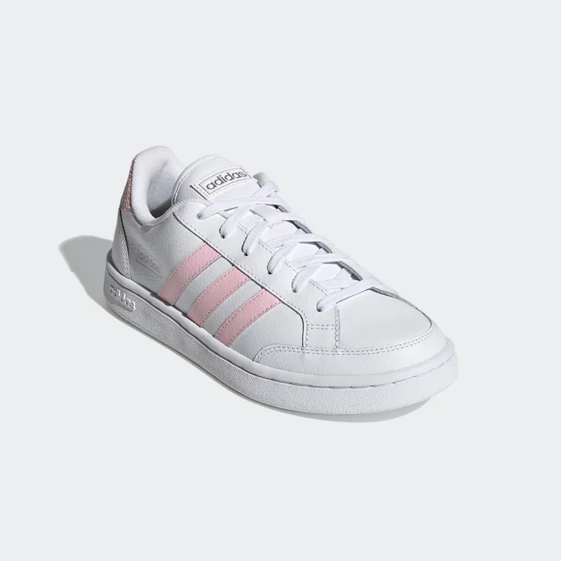adidas Grand Court SE Cloud White / Clear Pink / Silver Metallic (FY8663)