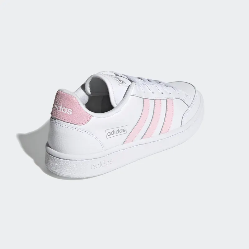 adidas Grand Court SE Cloud White / Clear Pink / Silver Metallic (FY8663)
