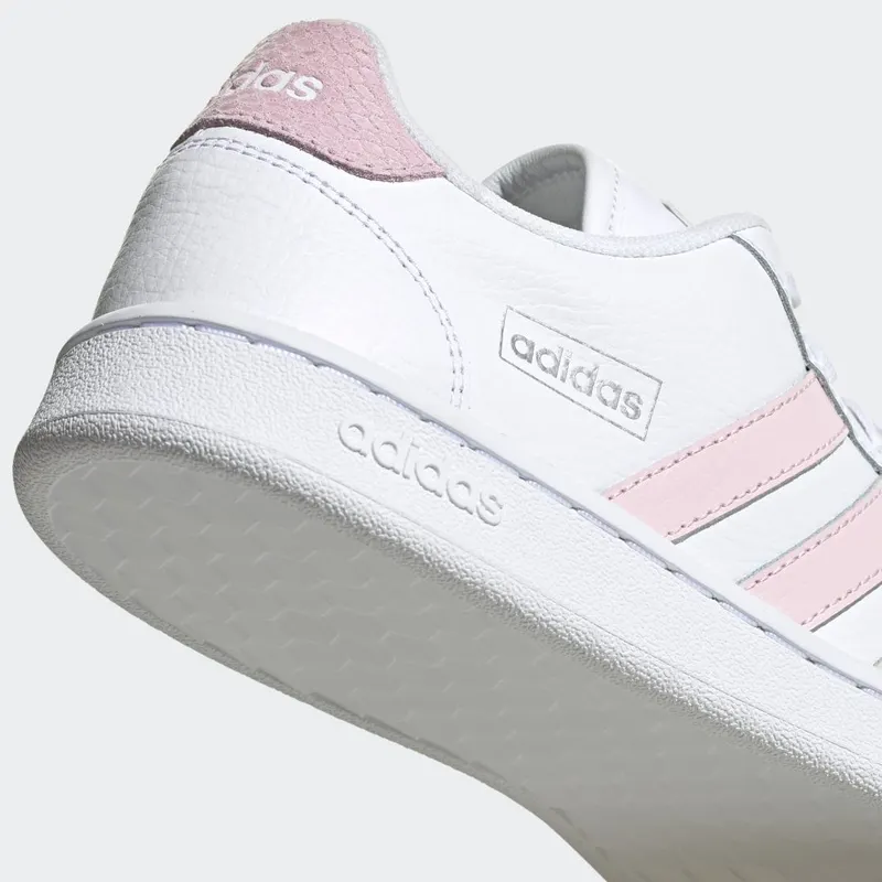 adidas Grand Court SE Cloud White / Clear Pink / Silver Metallic (FY8663)