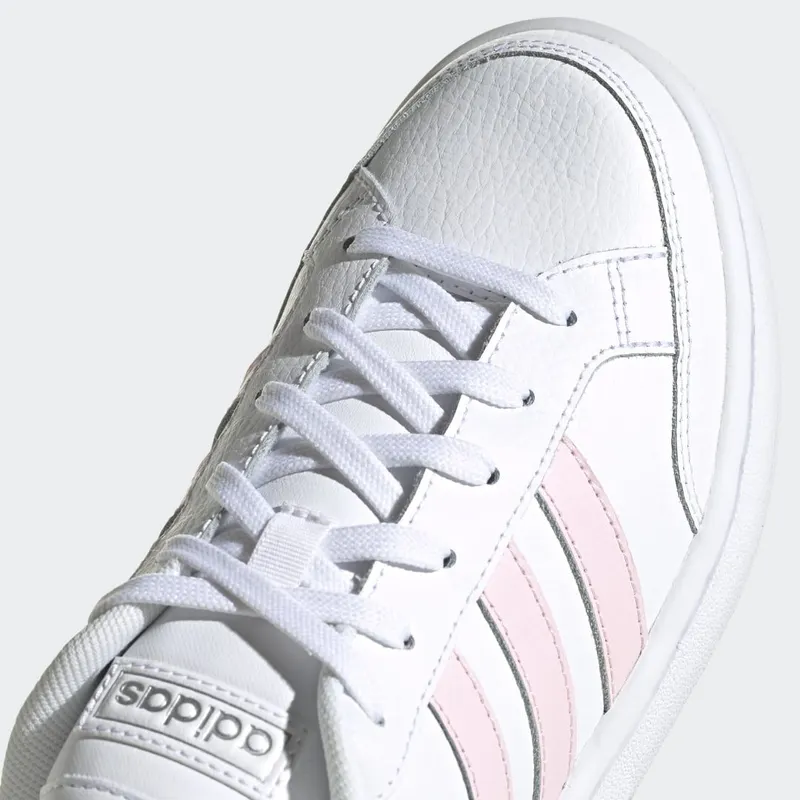 adidas Grand Court SE Cloud White / Clear Pink / Silver Metallic (FY8663)