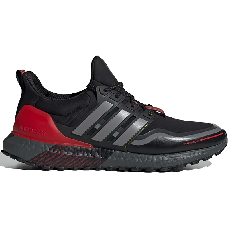adidas Ultra Boost Guard Black Grey Scarlet (FU9464)
