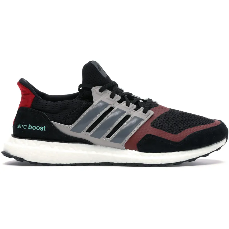 adidas Ultra Boost S&L Black Grey Power Red (EF0724)