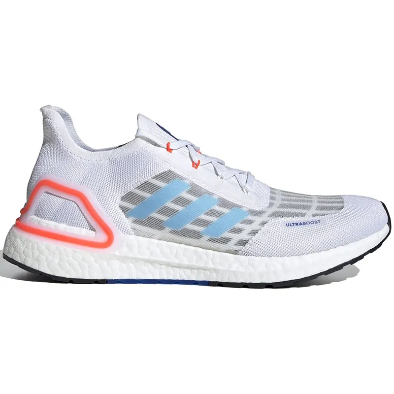 adidas Ultra Boost Summer.Rdy White Glory Blue Solar Red (EG0751)