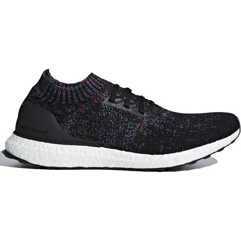 adidas Ultraboost Uncaged Core Black Active Red Blue (B37692)