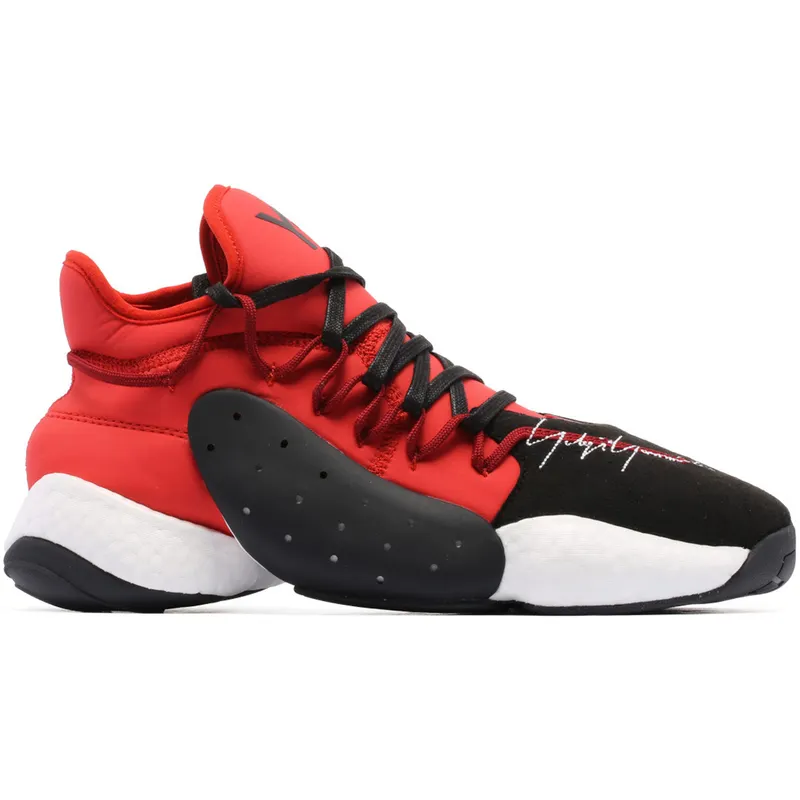 adidas Y-3 BYW Bball Core Black Lush Red (BC0338)