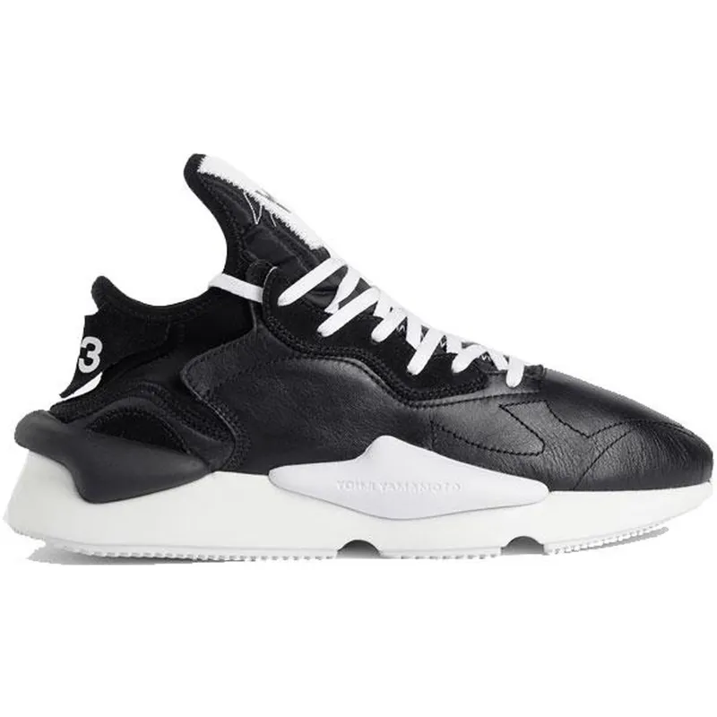 adidas Y-3 Kaiwa Black White Black Heel (F97415)