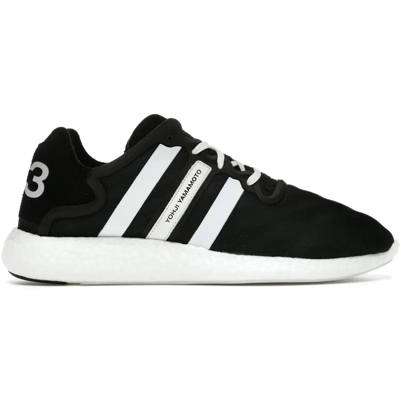 Y3 Run Boost Black White (S82118)