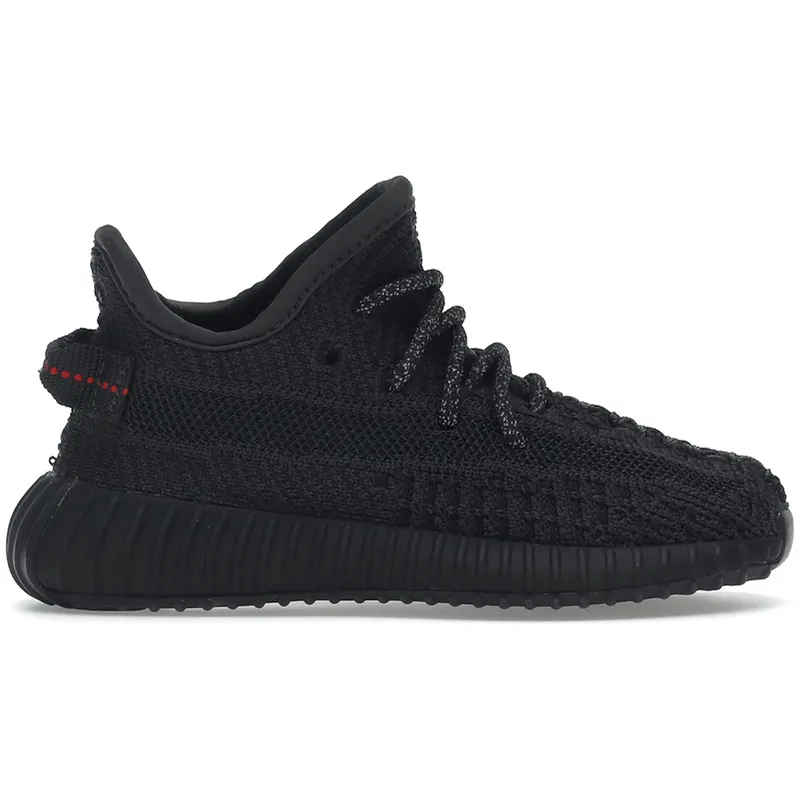 adidas Yeezy Boost 350 V2 Black (Infant) (Non-Reflective) (FU9011)