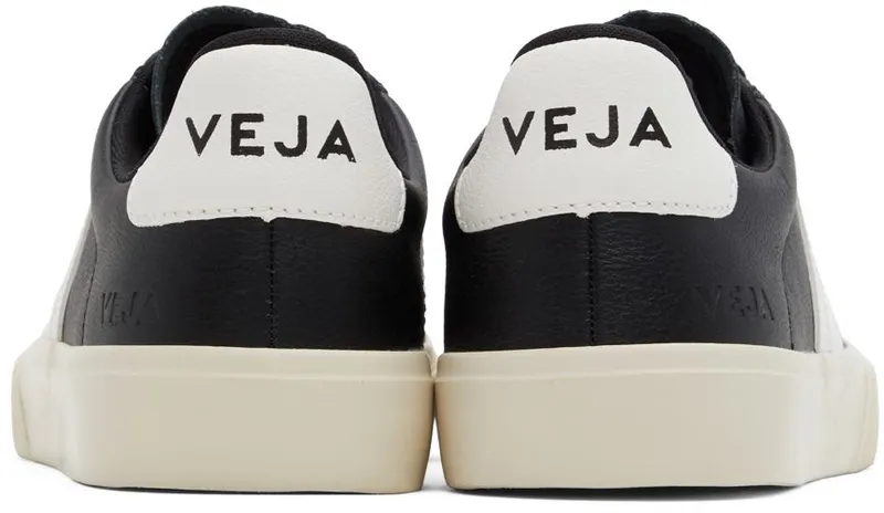 VEJA Black & White Campo Sneakers (CP0501215)