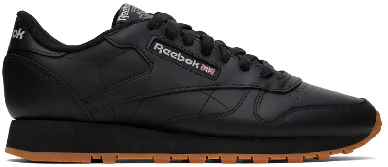 Reebok Classic Leather Schoenen Core Black / Pure Grey 5 / Reebok Rubber Gum-03