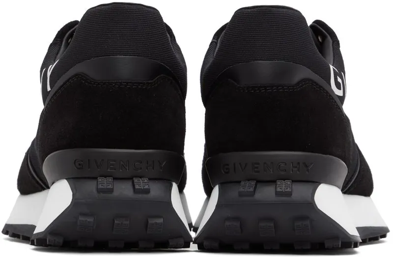 Givenchy Black GIV Runner Low-Top Sneakers (BH006ZH1AL001)
