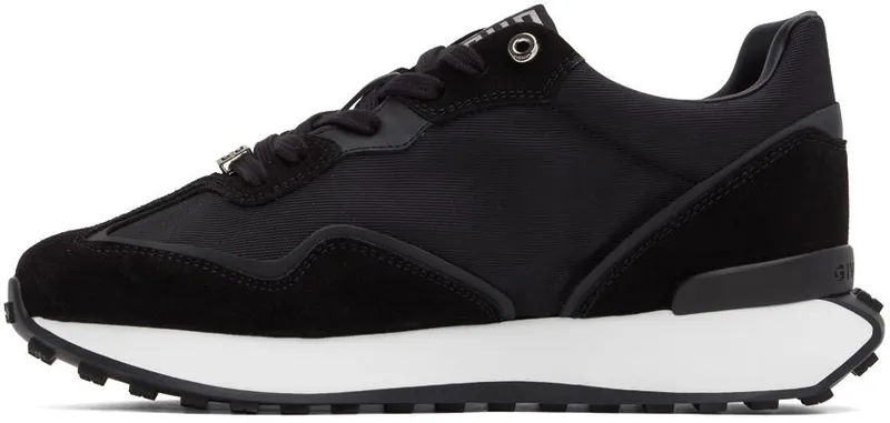 Givenchy Black GIV Runner Low-Top Sneakers (BH006ZH1AL001)