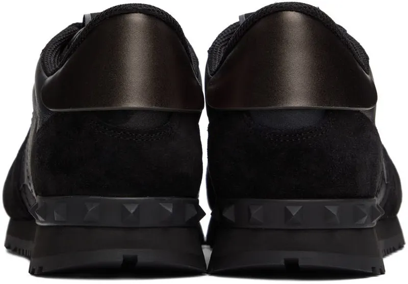 Valentino Garavani Black Rockrunner Sneakers (1Y2S0723NTA)