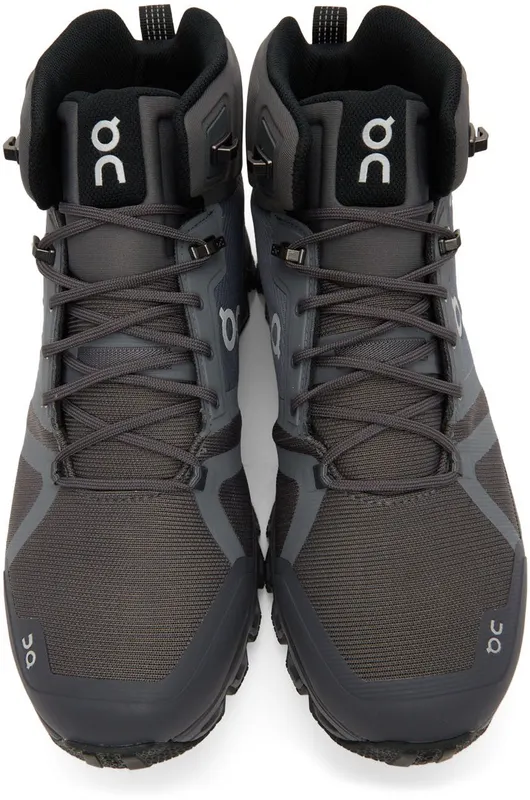 On Grey Waterproof Cloudrock Sneakers (23.99246)