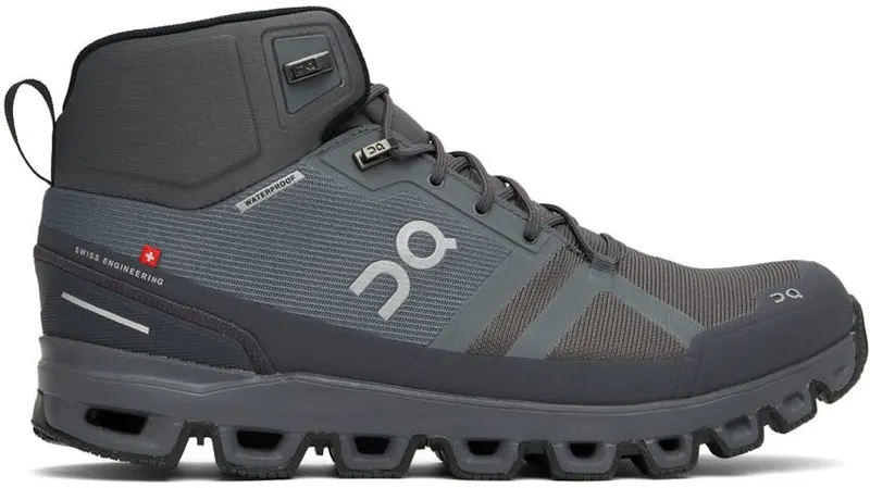 On Grey Waterproof Cloudrock Sneakers (23.99246)