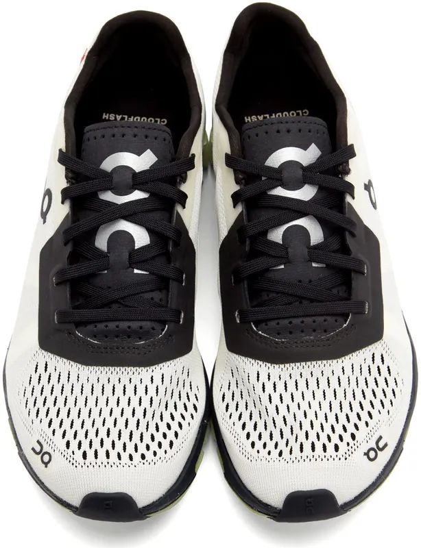 On White & Green Cloudflash Sneakers (36.99642)
