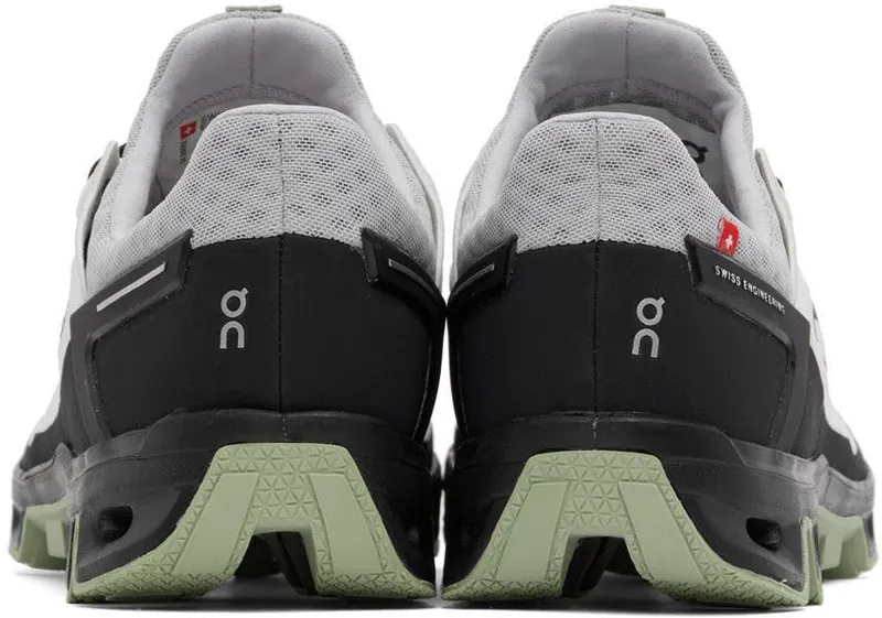 On White & Green Cloudventure Peak Sneakers (34.99002)