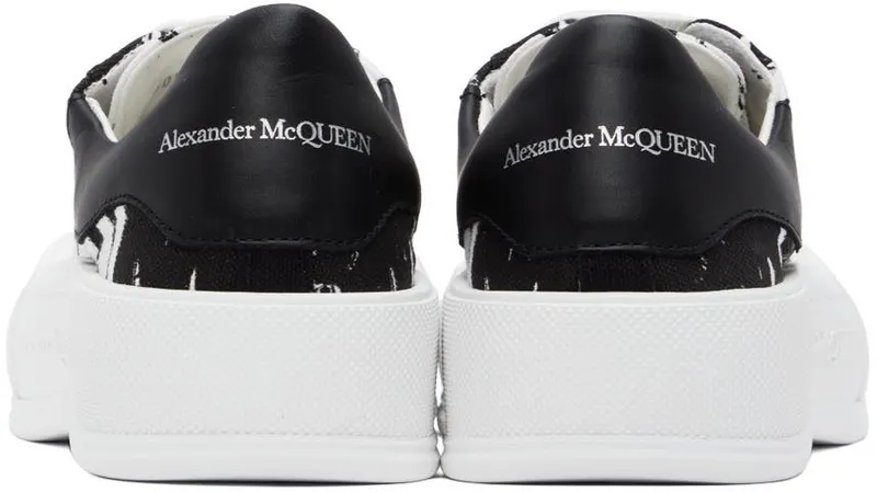 Alexander McQueen White Deck Plimsoll Sneakers (705199W4TG7)