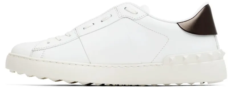 Valentino Garavani White Open Low-Top Sneakers (1Y2S0830PST)