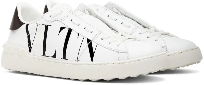 Valentino Garavani White Open Low-Top Sneakers (1Y2S0830PST)