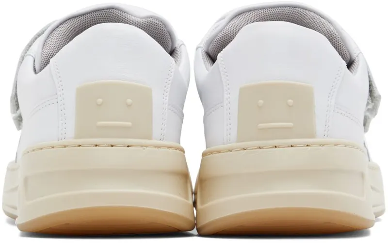 Acne Studios White Velcro Perey Sneakers (BD0111-)