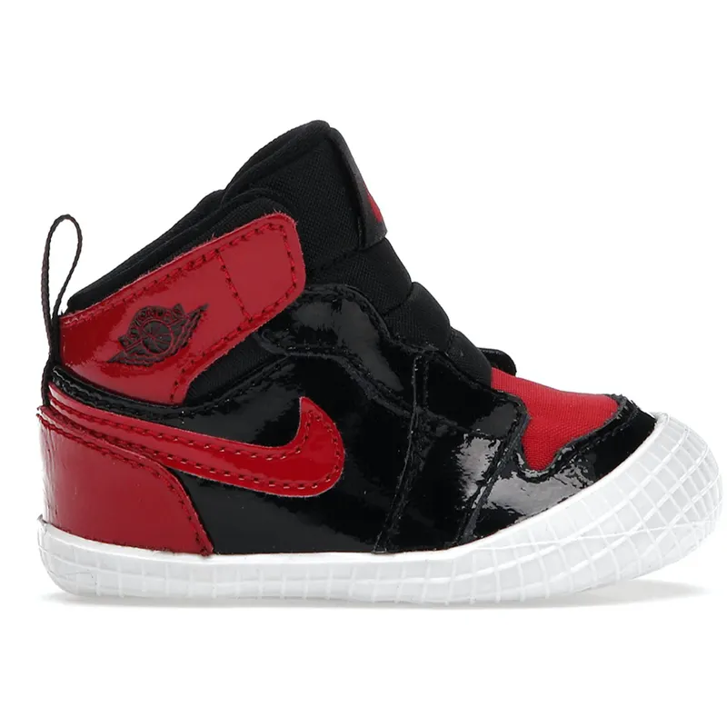 Jordan 1 Crib Bootie Bred Patent (I) (AT3745-063)