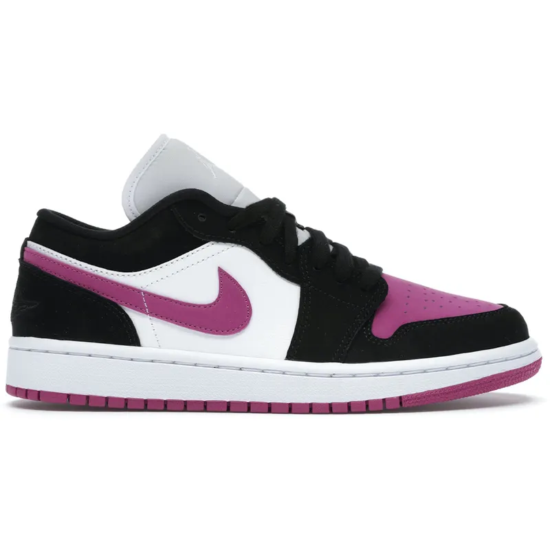 Jordan 1 Low Black Cactus Flower (W) (DC0774-005)