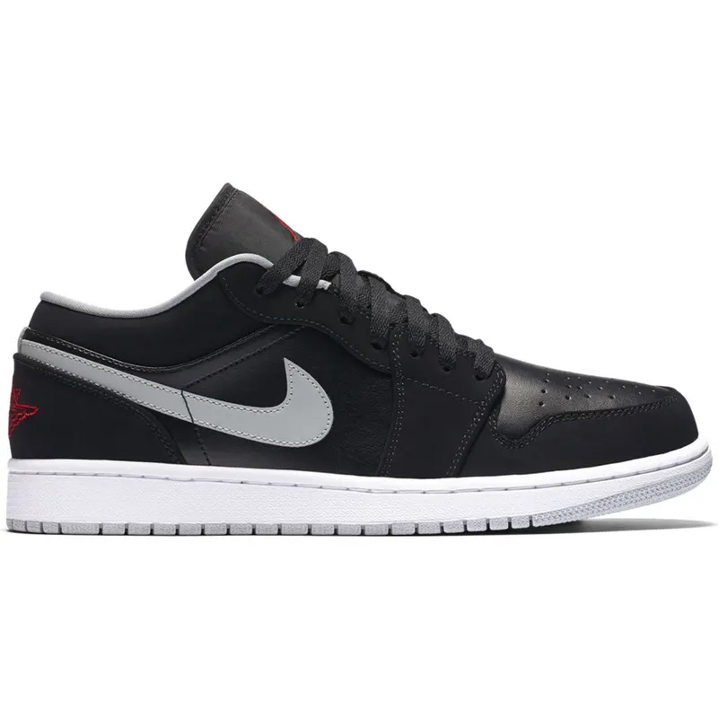 Jordan 1 Low Black Wolf Grey (553558-032)