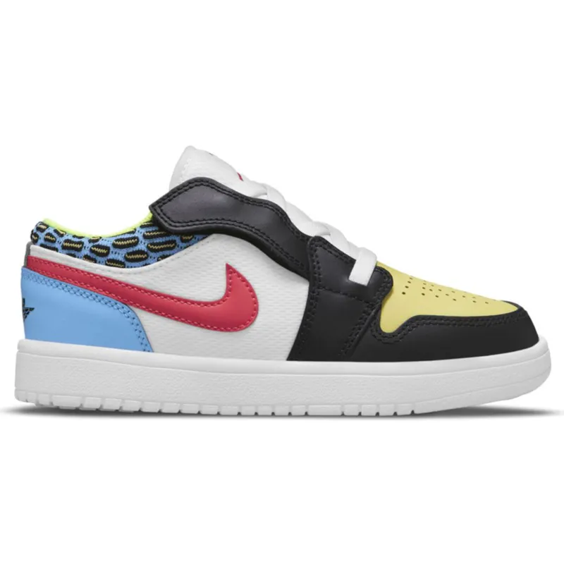 Jordan 1 Low Funky Patterns (PS) (DH5929-006)
