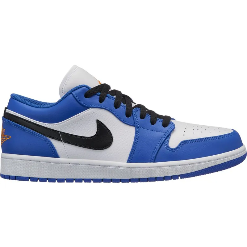 Jordan 1 Low Hyper Royal Orange Peel (553558-401)