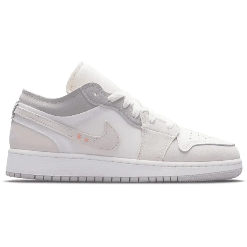 Jordan 1 Low Inside Out Cream White Light Grey (GS) (DQ3727-100)