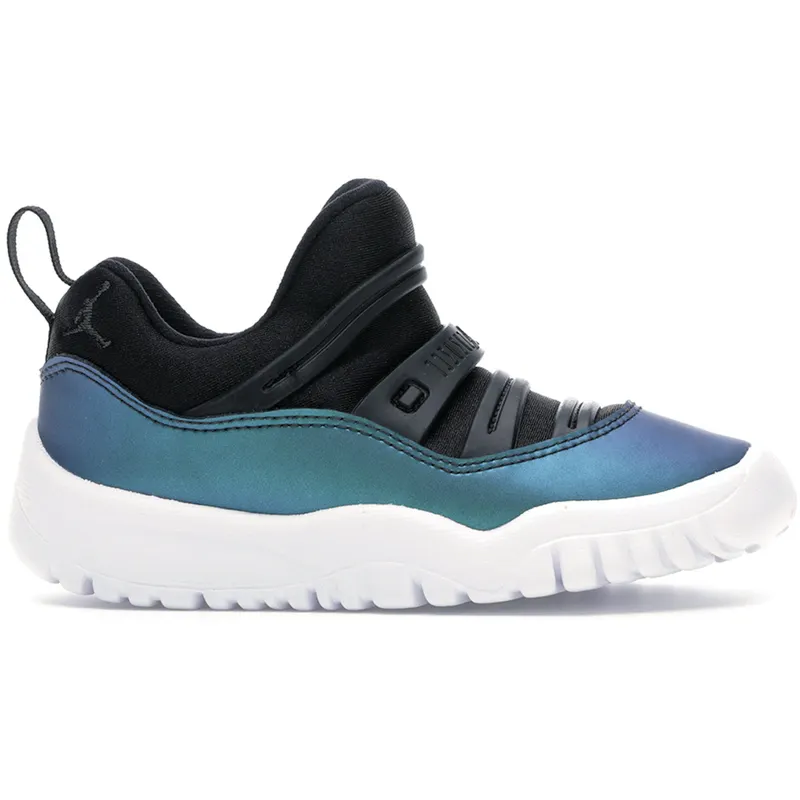 Jordan 11 Retro Little Flex Black Iridescent (TD) (BQ7102-009)