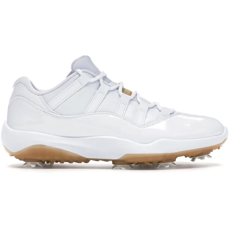 Jordan 11 Retro Low Golf White Metallic Gold (AQ0963-102)