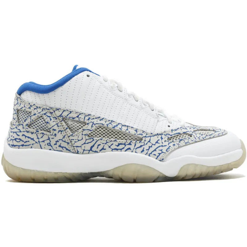 Jordan 11 Retro Low IE White Argon Blue (306008-172)