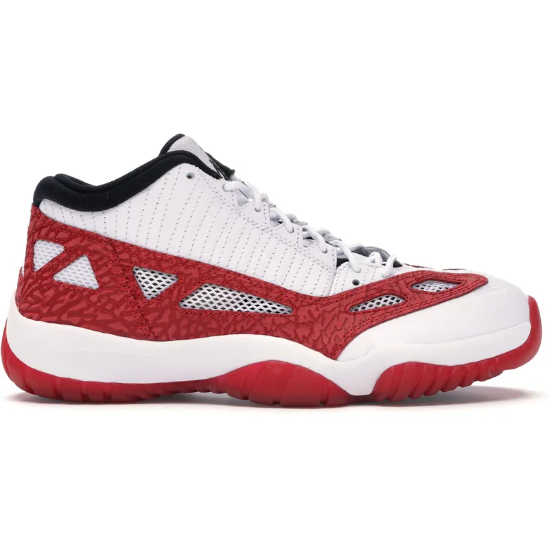 Jordan 11 Retro Low IE White Gym Red (919712-101)