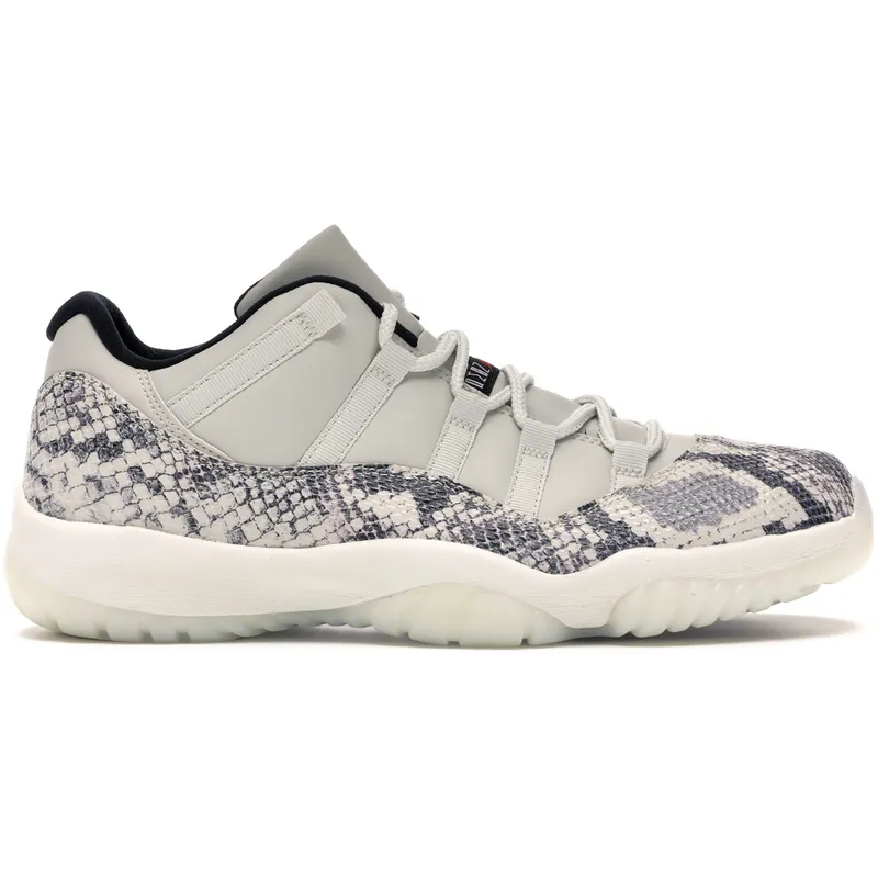 Jordan 11 Retro Low Snake Light Bone (CD6846-002)